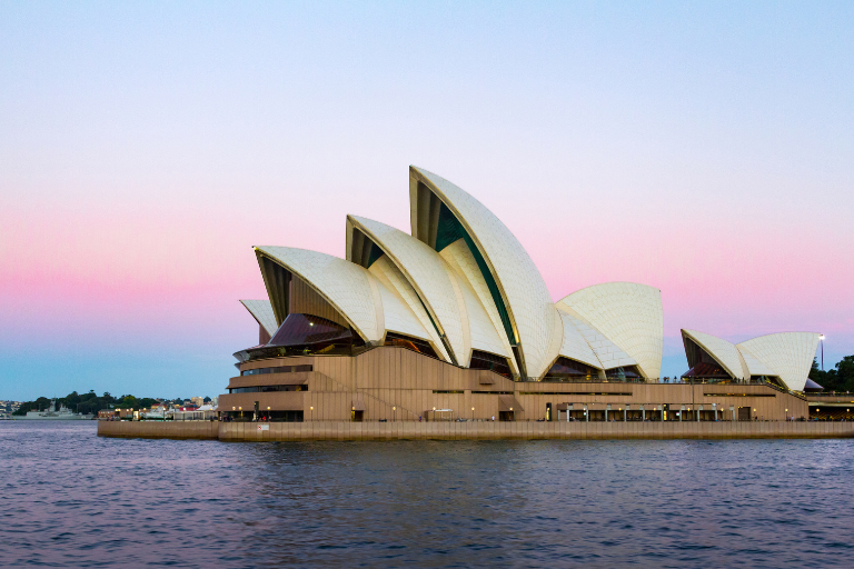 Sydney Opera House as surveyed by a Sydney surveyor